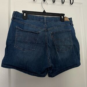 Blue Levi’s Jean Shorts